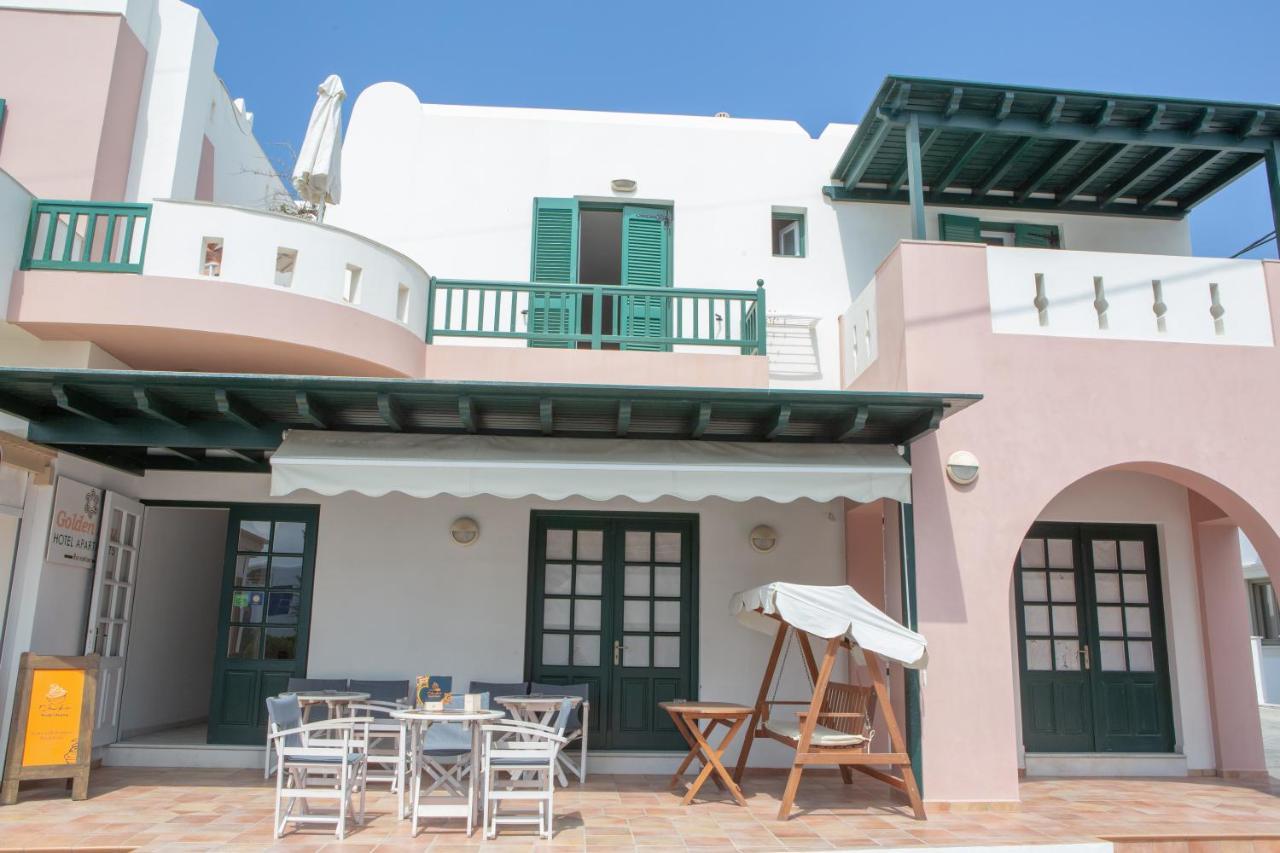 Aparthotel Golden Bay Agios Prokopios  Exteriér fotografie