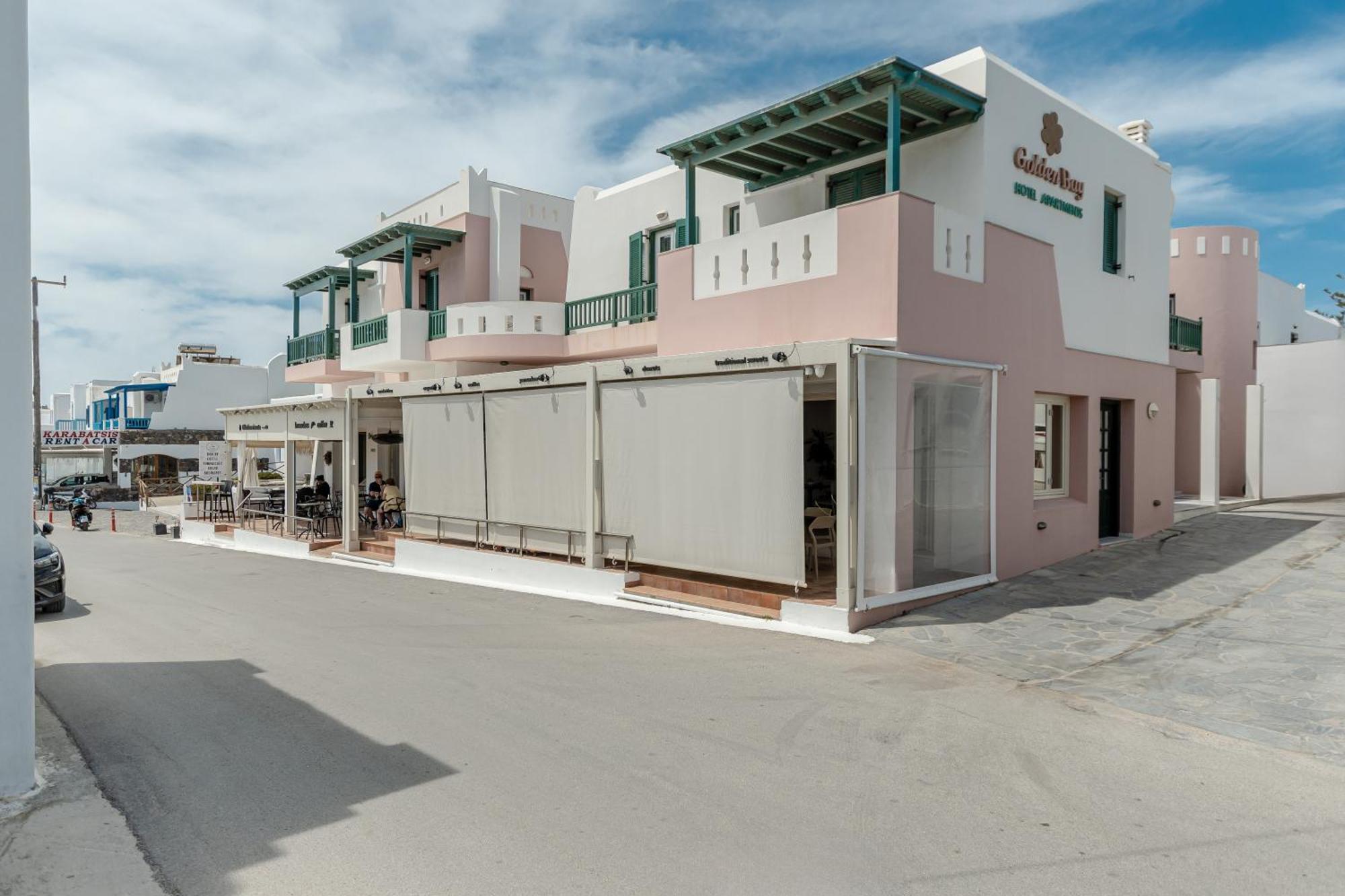 Aparthotel Golden Bay Agios Prokopios  Exteriér fotografie